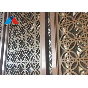 Recyclable Perforated Aluminium Wall Cladding Panels Fireproof Waterproof