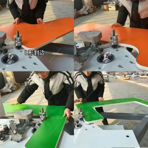 10.8m/min Panel Feed Speed Mini Folding Arm Edge Banding Machine for MDF PVC