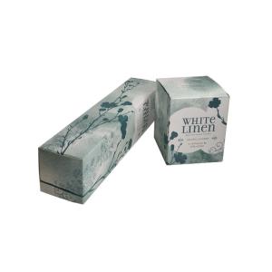 Professional Cosmetic Rectangle Cardboard Box Glossy Lamination CMYK Color