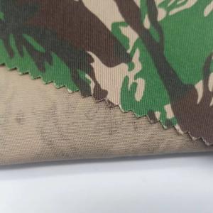 Digital Printed TC65/35 Camouflage Fabric Breathable Uv Proof