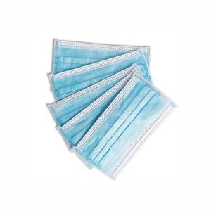 3 Ply Earloop Soft Face Mask Earloop Flared Edge Non Irritation Fiberglass Free