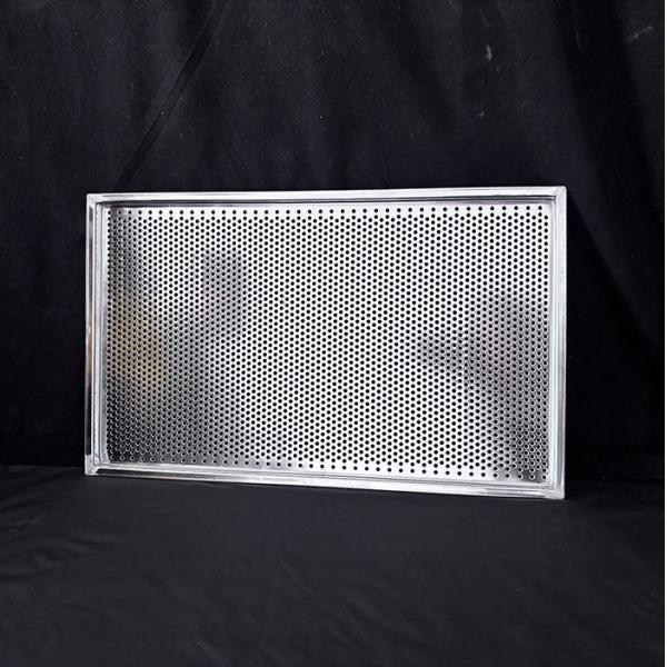 Quality Perforated Stainless Steel Cooling Tray Plain Weave Customizable Height 2.0mm 2.5mm 3mm wholesale