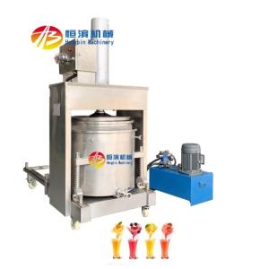 Industrial Hydraulic Juicer Machine for Separation of Slurry and Slag 500kg/h