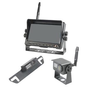 Cheap IP69K Wireless Backup Camera Systems With 7 Inch IPS Monitor Kit for sale