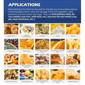 Factory Food Chocolate Nut Cook Foreign Object Auto Metal Reject Food X-Ray