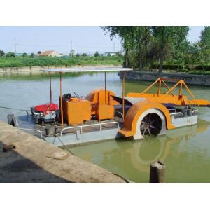 River Floating Weed Flower Harvesting Cleaning Boat Low Noise