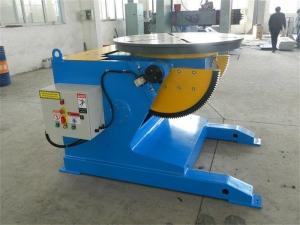 Cheap Welding Positioner Turning Table Use 500 Diameter Welding Chuck , Loading Capacity 1200Kg Export Russia for sale