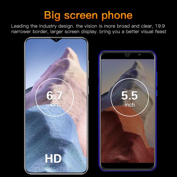 6.1 Inch M10 Plus Original Android SmartPhones 512GB Full Screen Mobile Phone