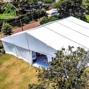 18x25m Inflaming Retarding Aluminum Frame Tent Temporary Industrial Canopy