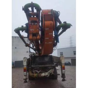 Zoomlion 63M Used Concrete Pump Truck With Scania Chassis With Model 2013