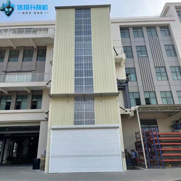 Quality 3 Floors 10 m Large Rolling Door Customized Outdoor Freight Elevator wholesale