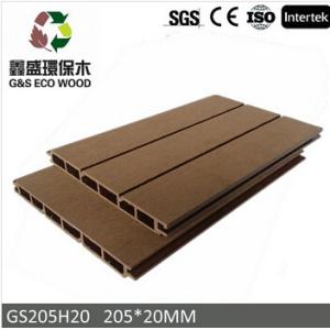 Temporary Wood Plastic Composite Flooring 205 X 20MM Fireproof Wpc Wall Panel