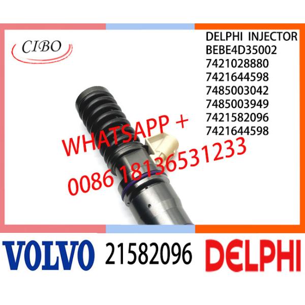 Fuel Diesel Injector 21582096 BEBE4D35002 7421028880 7421644598 7485003042 21644598 E3.18 for REN-AULTT 11LTR EURO3 HI