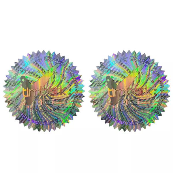 Quality Custom Holographic Security Stickers Vinyl Label Promotion with Custom Design Offset Printed Waterproof Durable wholesale