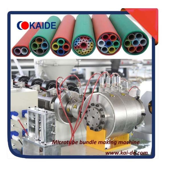 Quality Air blowing Telecommunication PE microduct  production line 5/3.5mm, 10/8mm,12/10mm wholesale