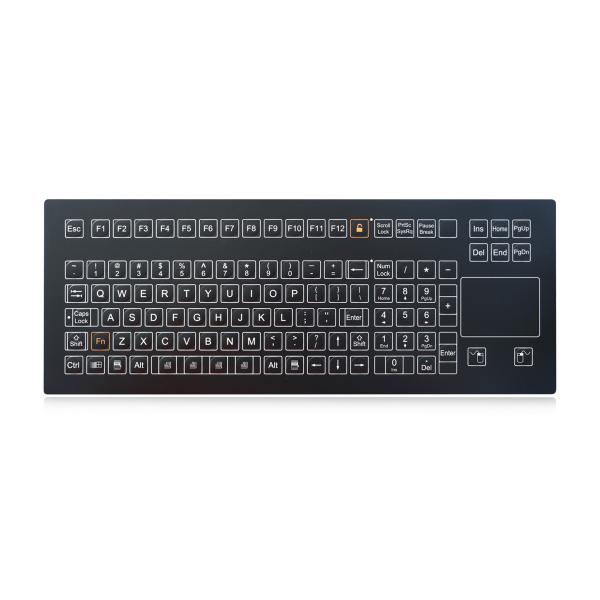 Quality 108 Keys IP65 Membrane Keyboard Manufacturer With OMRON Key Technology Chemical And Liquid Resistant wholesale