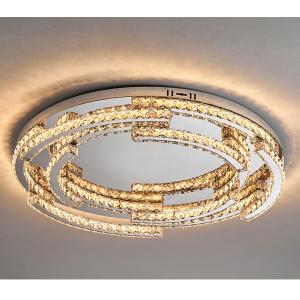 Luxury Crystal Ceiling Lamp Suitable for Living Room Bar Bedroom Ceiling Lamp(WH