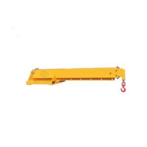Extendable Truck 640kg Forklift Jib Crane Telescopic Fork Mounted
