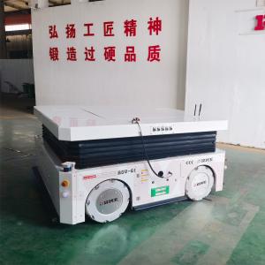 Hybrid Navigation AGV Automated Handling Cart Omnidirectional Mobile Transfer