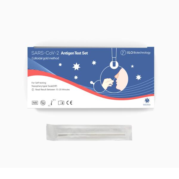 China Class III Swabs Antigen Test Kit SARS-CoV-2 Testing 1 Test/Box iiLO 70mm Australia on sale China Class III Swabs Antigen Test Kit SARS-CoV-2 Testing 1 Test/Box iiLO 70mm Australia on sale