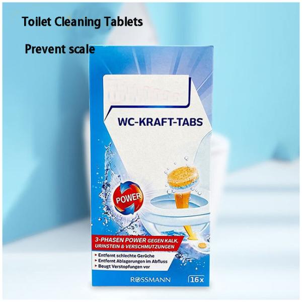 OEM Automatic toilet bowl cleaner tablets Blue Bubble Toilet Rim block in Tank