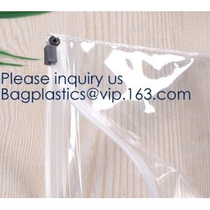 Custom Logo Zip Lock Transparent PVC EVA Cosmetic Bag,Reusable EVA swimwear bag