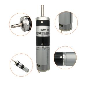 Diameter 28mm Planetary Gear Motor DC12 24V Reverse Rotatable