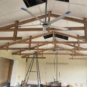 Cheap 5Pcs Blade PMSM Motor Core Components 3.0m 10FT Industrial Ceiling Fan for Warehouse Efficiency Boost for sale