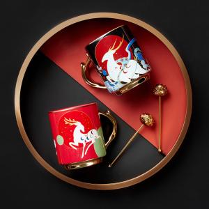 Ready To Ship In Stock Microwave Safe Heat Resistant Round Magic Mug Customised