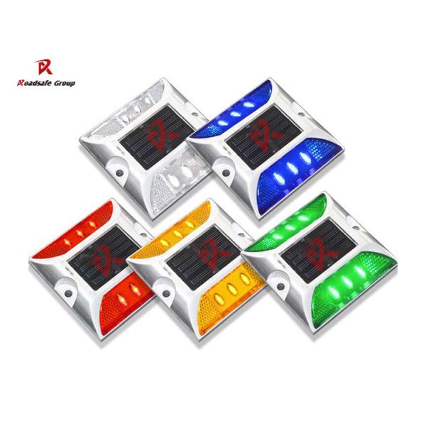 TYNDD2 Cat Eye Aluminum Warning Light Glow in the Dark Dock Lights Flashing Driveway Road Stud LED Solar Road Marker Light