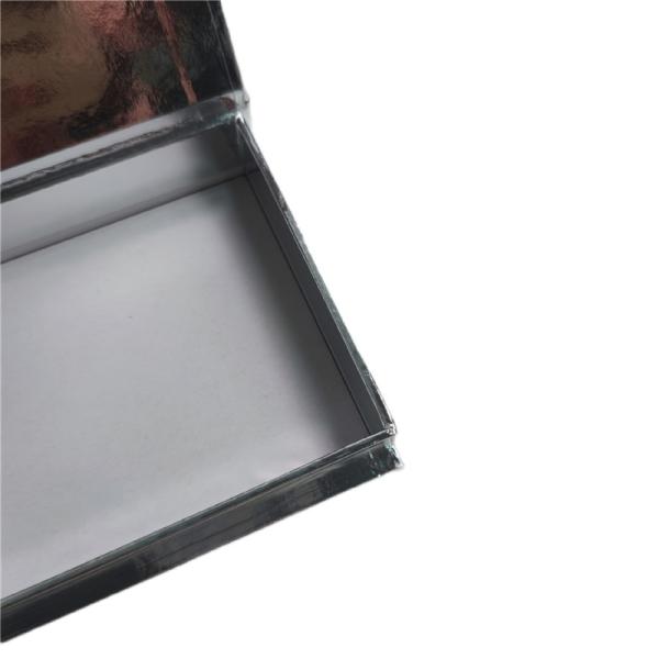 Paperboard Ivory White Silver Pearl Magnetic Gift Box with Logo Custom Packaging Print