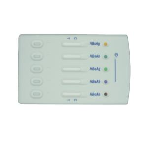 In Vitro Hepatitis B Rapid Test Kit For Hbsag HBV Multi 5 Test Panel