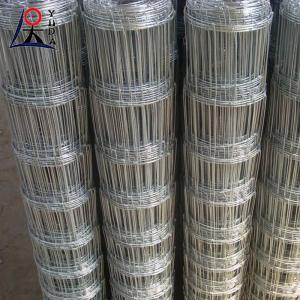 Poultry Galvanized Iron Wire Mesh Hinge Joint Field Goat Horse Field Fence