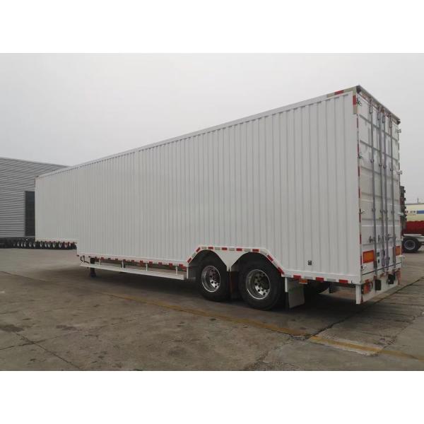 Quality Transport Box Semi Trailer Van Semi-Trailer 2/3 Axle Made In Tread 18248 Tons/Axle0mm wholesale