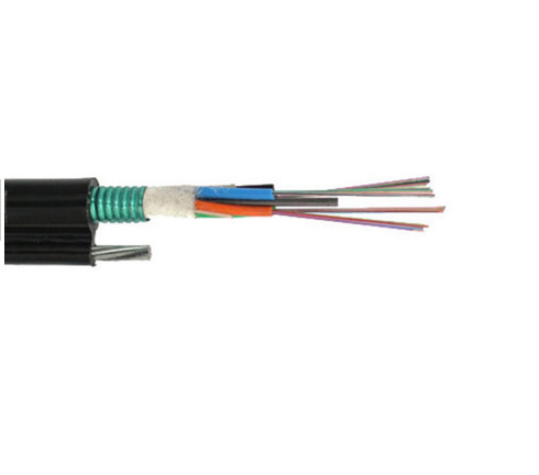 Quality GYTC8S Overhead Self Supporting Optical Fiber Cable 24 48 Core wholesale