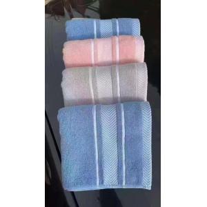 Cotton Double Sided Piano Stripe Towel with Customized Logo and Child-Proof