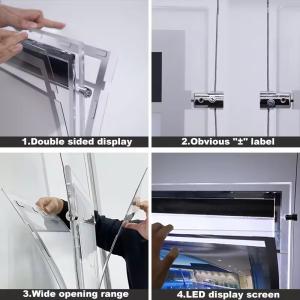 2835 LED Strip Lightbox Advertising Energy Saving Crystal Led Light Box Display