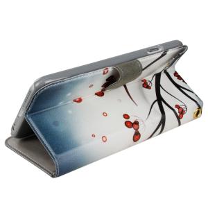 All sorts of design Leather Wallet Cases for iPhone6 with Flip Folio Case Stand