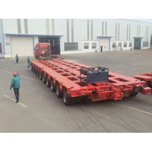 Heavy Duty 180 Tons Multi Axle Modular Trailer Low Bed Semi Trailer