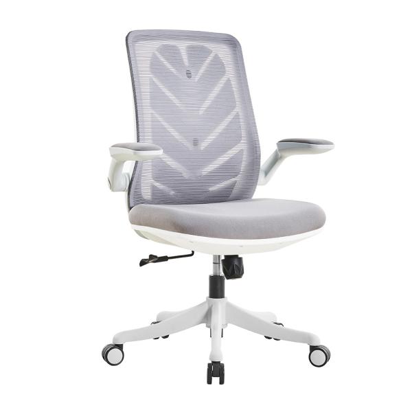 Quality Adjustable Ergonomic Home Office Chair Grey Adaptive Rolling Computer Chair wholesale