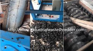 Cheap Scrap Plastic HDPE Double Shaft Shredder Anti - Corrosive For Waste Pipe for sale