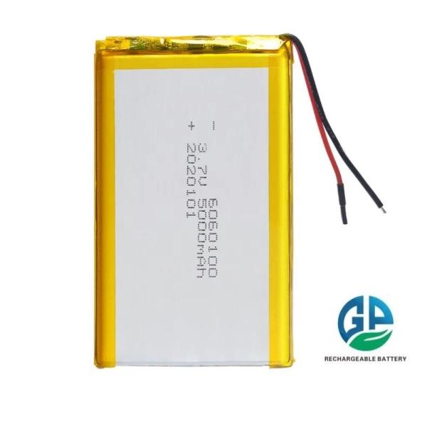 High Capacity 5000mah 3.7 V Lithium Ion Polymer Battery Lithium Polymer Battery