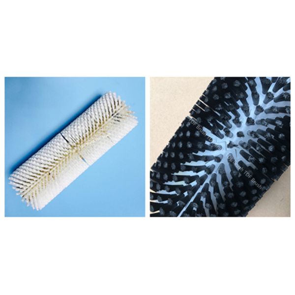 Zig-Zag modular roller brush assembly demonstration