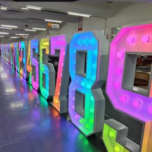 DC Power Supply Illuminated LED Neon Mirrors for Outdoor Digital Billboard