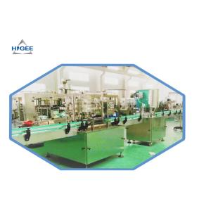 Automatic Carbonated Beverage Machine , 2000 BPH 500ML Liquid Filling Equipment