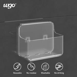 Patented Sticker Strongly Mounted Self Adhesive Shower Caddy Clear Fittings