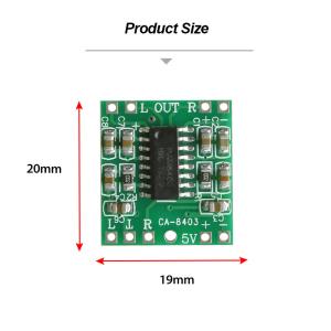 CA-8403 Ultra Small Amplifier Audio Module 2x3W class d amplifier module