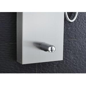 5 Function Waterfall Spout Wall Mount Shower Panel ROVATE Light Grey Color