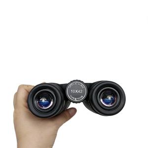 10x42 Hd Hunting Binos Roof Bak4 Prism Compact Telescope For Adults