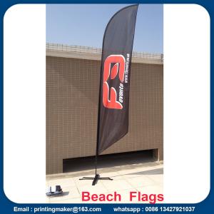 Custom Outdoor Feather Banner Flags with Dye Sublimation Printing